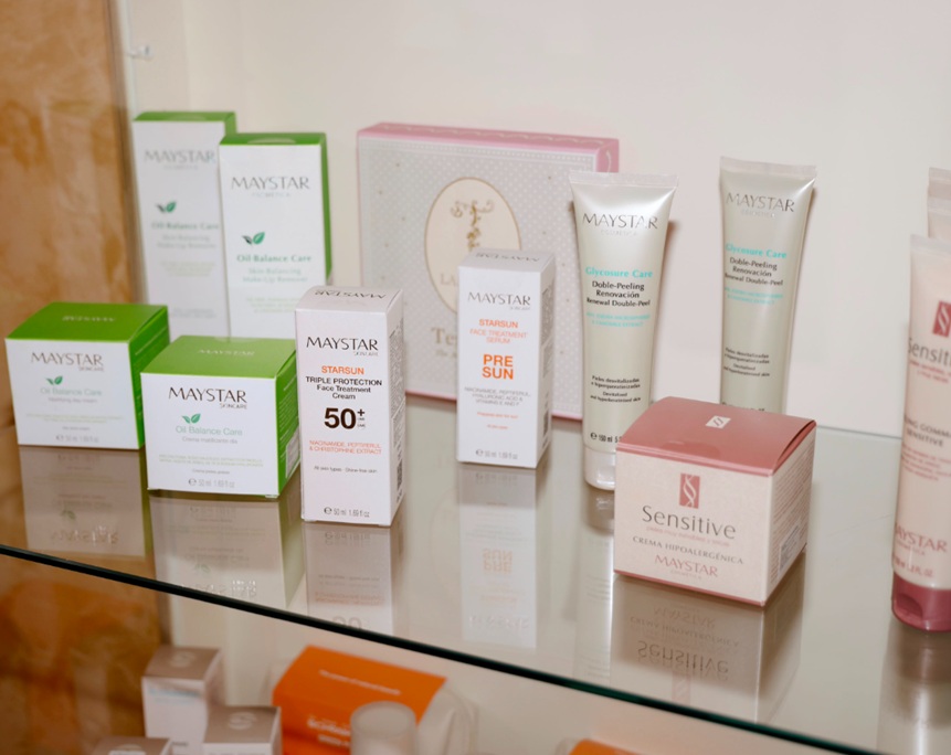 Enterijer salona lepote Beauty Ambassade, Beograd